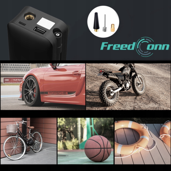 Automobilių, motociklų, dviračių kompresorius - Image 5